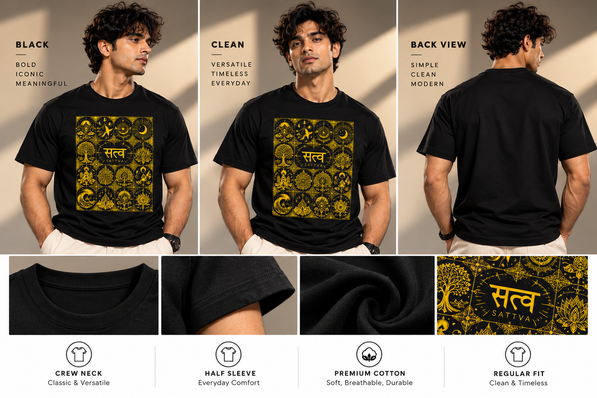 Sattva — Unisex Supima Cotton T-Shirt