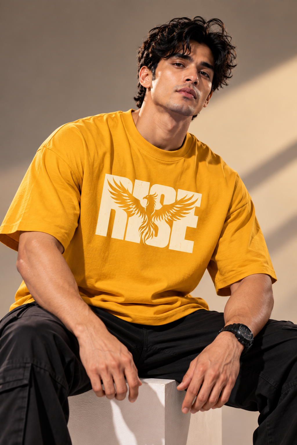 RISE – Men’s Oversized T-Shirt