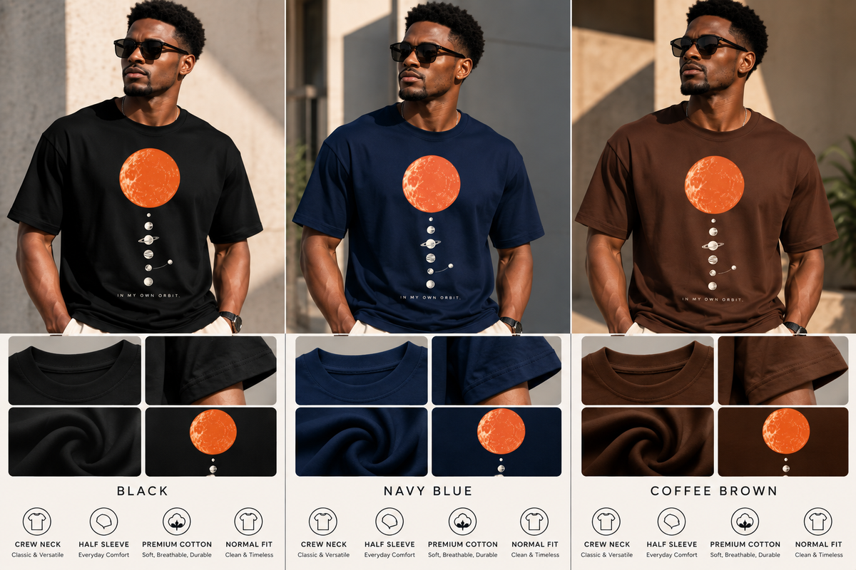In My Own Orbit – Men’s Classic Crew T-Shirt