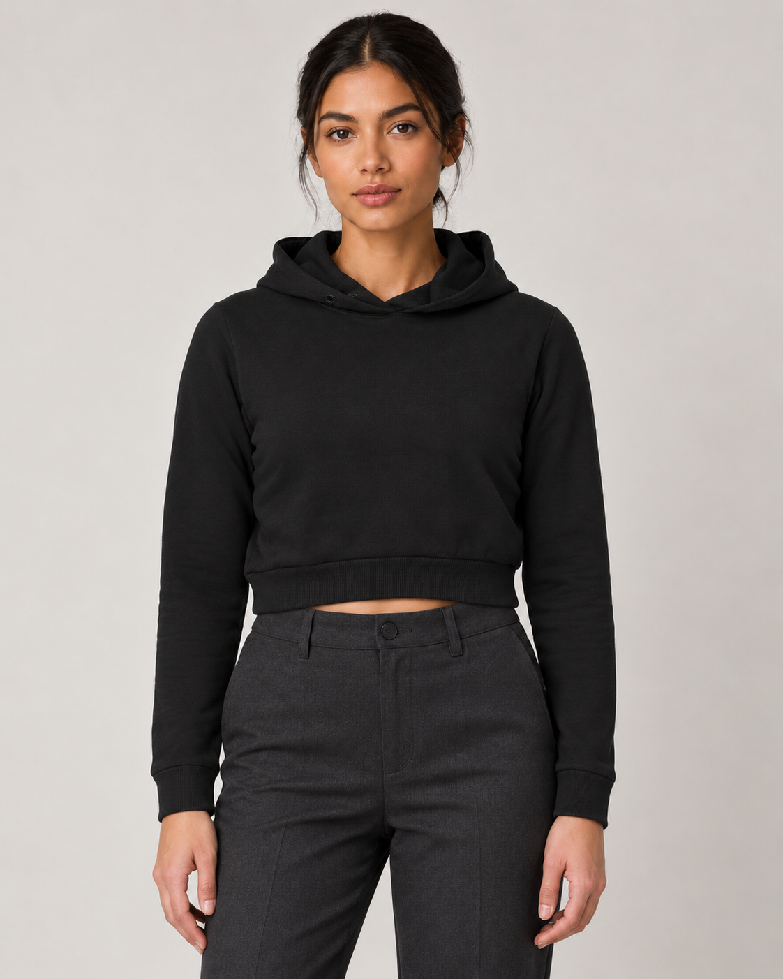Everyday Ease - Women's Cropped Hoodie