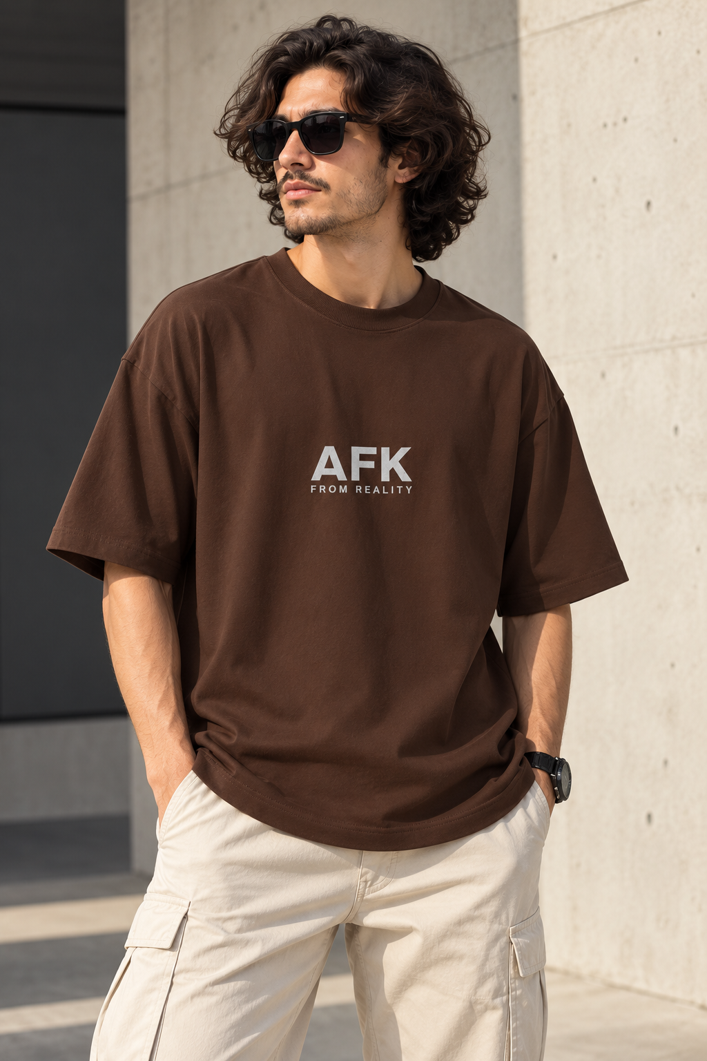 AFK – Men's Oversized T-Shirt