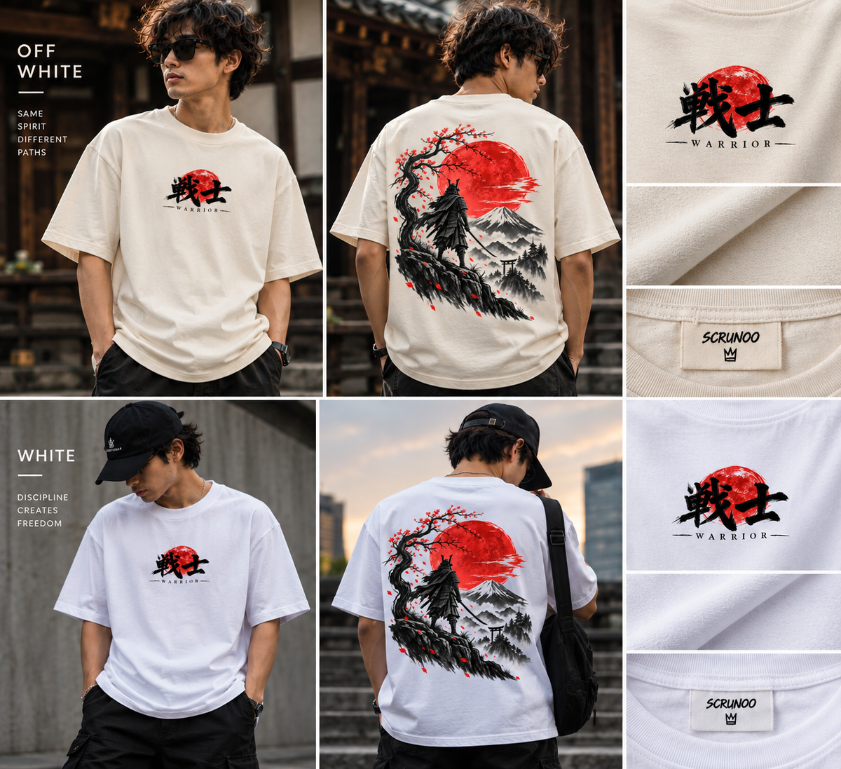 Warrior – Men's Oversized T-Shirt