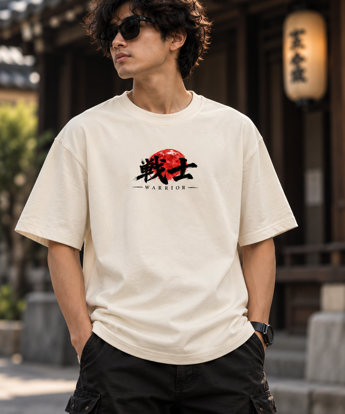 Warrior – Men's Oversized T-Shirt