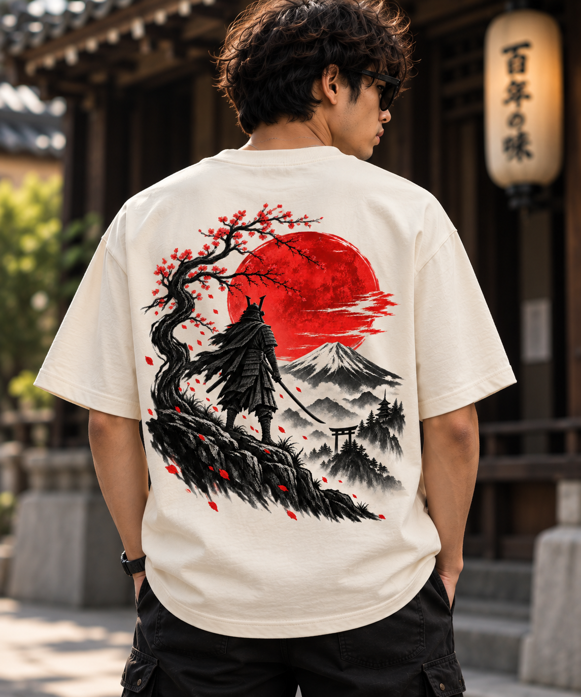 Warrior – Men's Oversized T-Shirt