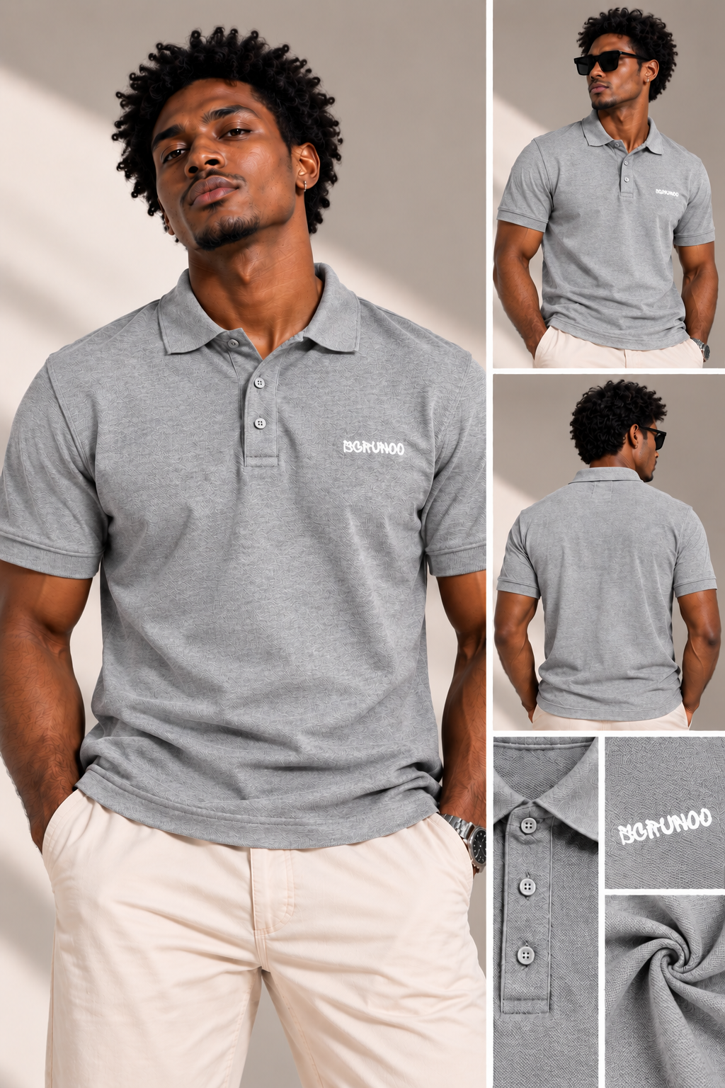 Quiet Flex – Men's Polo T-Shirt