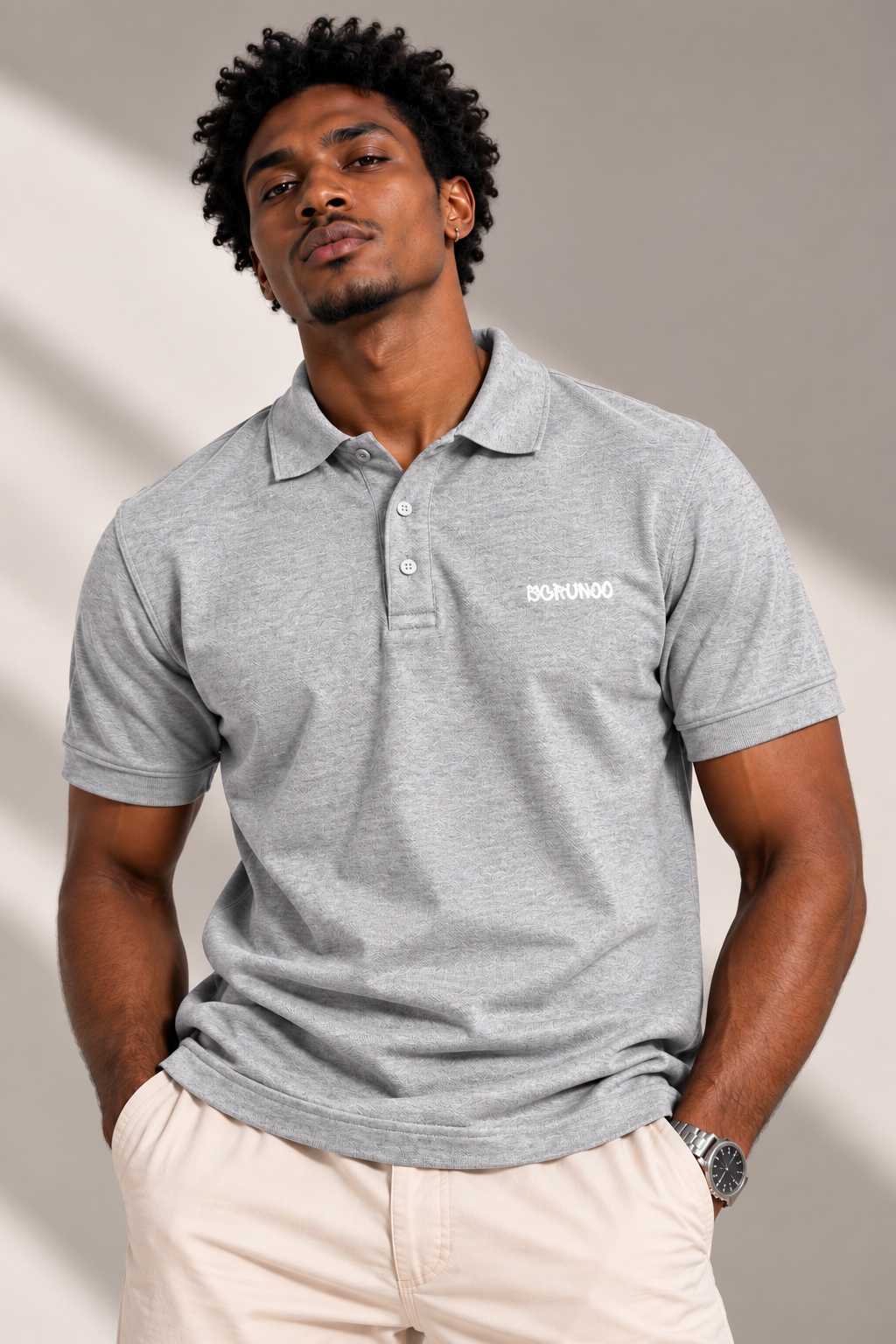 Quiet Flex – Men's Polo T-Shirt