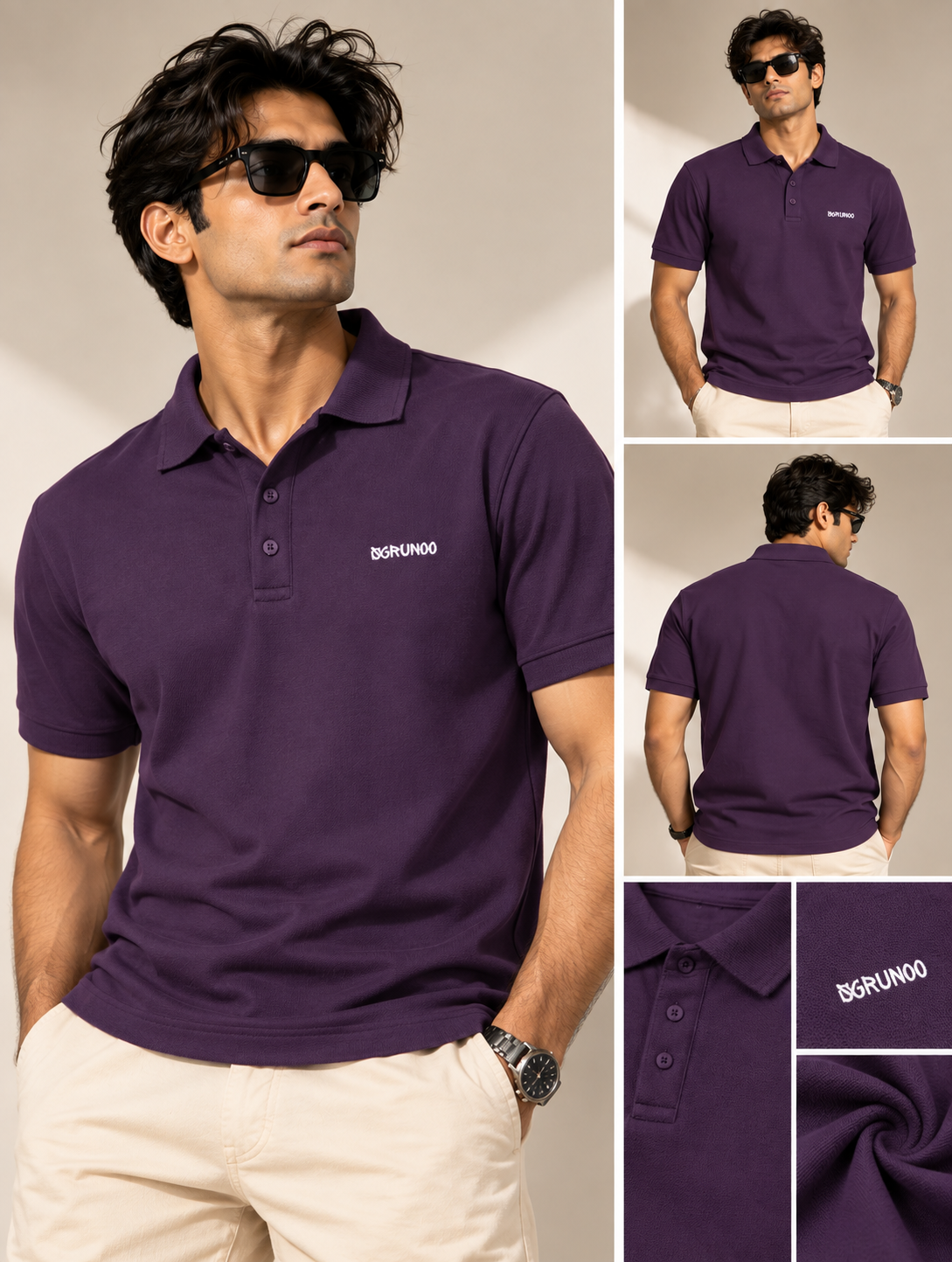 Quiet Flex – Men's Polo T-Shirt
