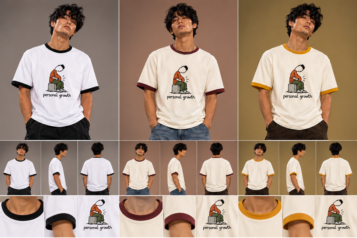Personal Growth – Men's Ringer T-Shirt