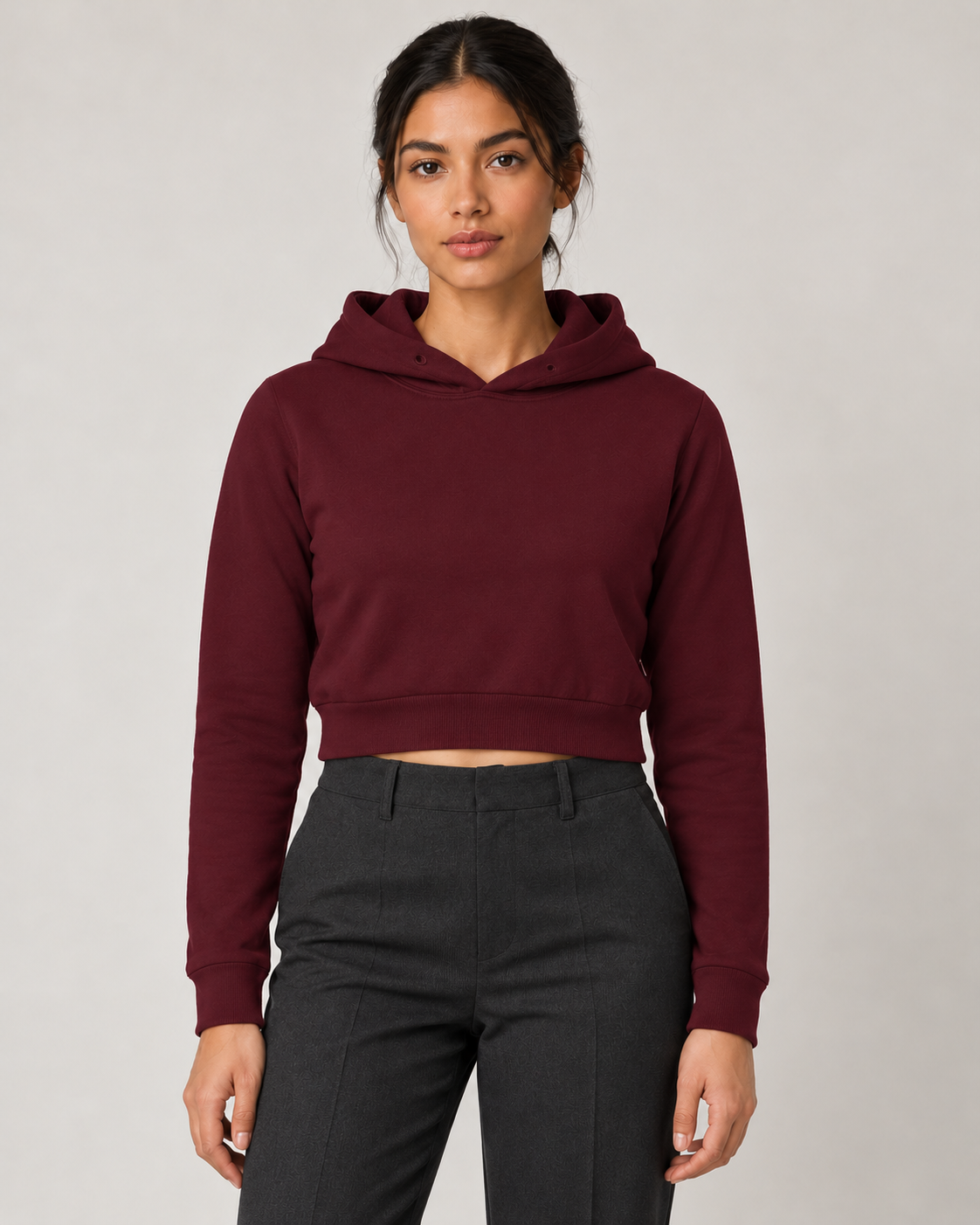 Everyday Ease - Women's Cropped Hoodie