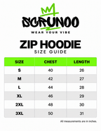 SCRUNOO Signature - Men’s Zip-Up Hoodie