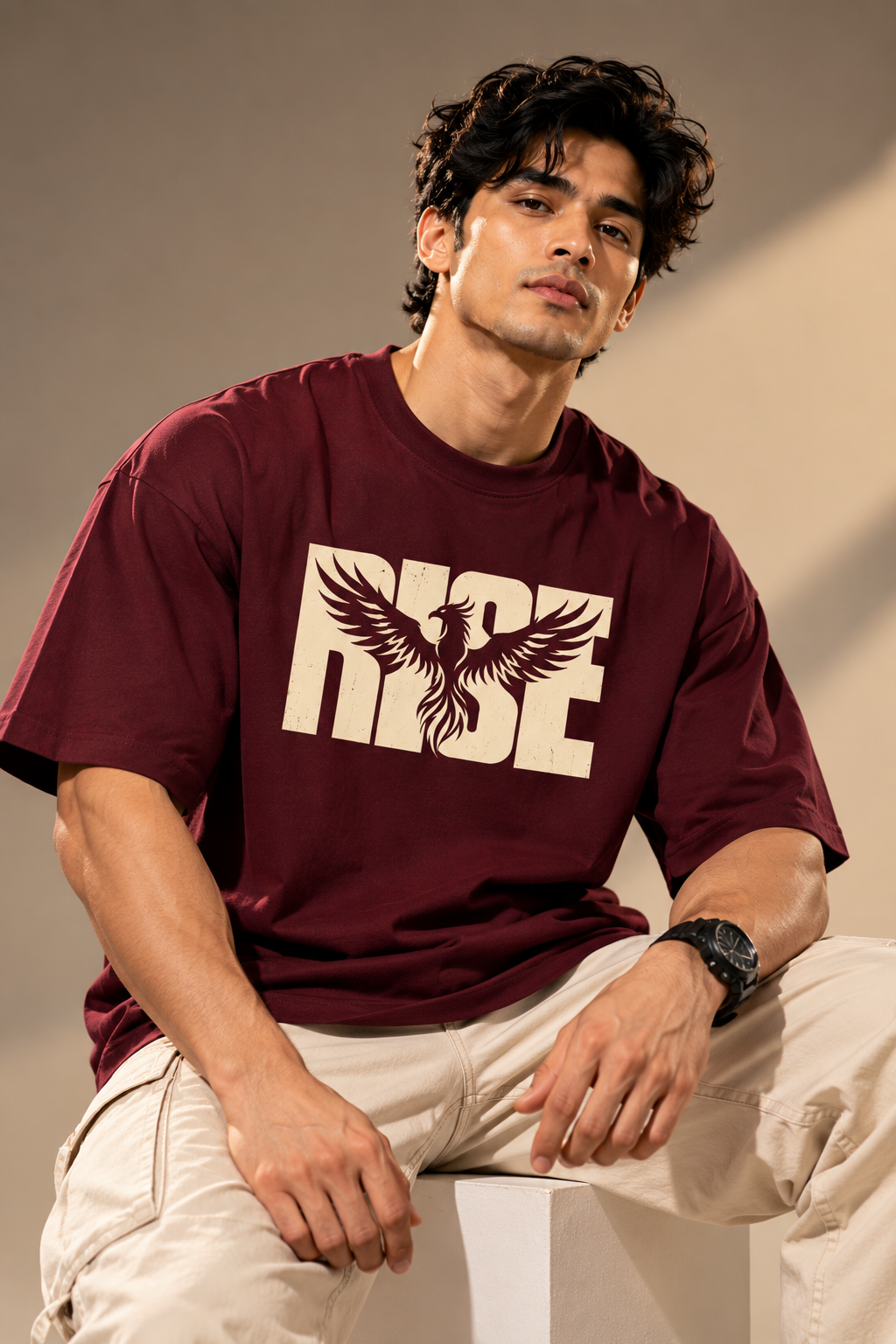 RISE – Men’s Oversized T-Shirt