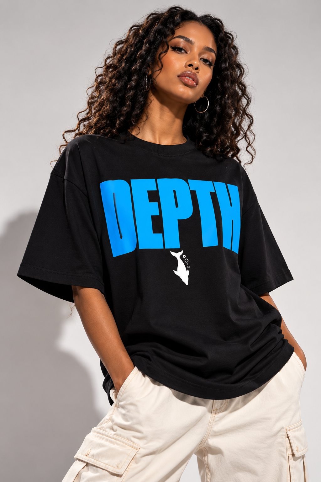 DEPTH – Women’s Oversized T-Shirt