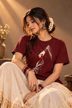 Sindoor & Shakti – Women Supima T-Shirt