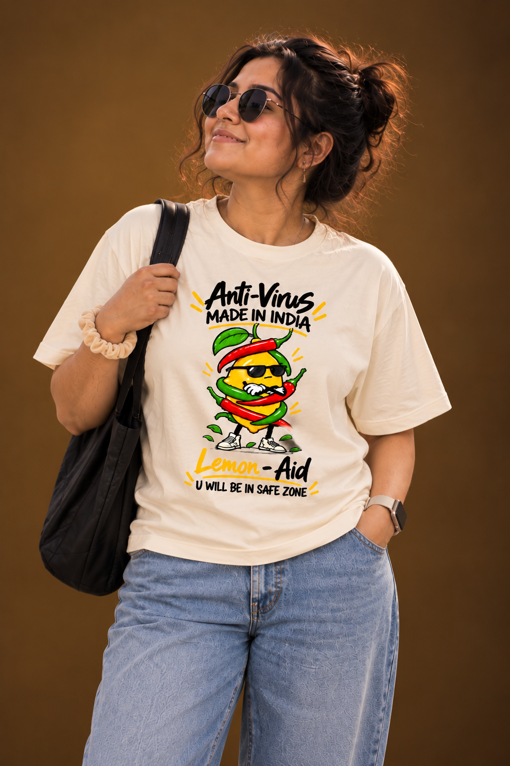 Anti-Virus – Unisex Oversized T-Shirt