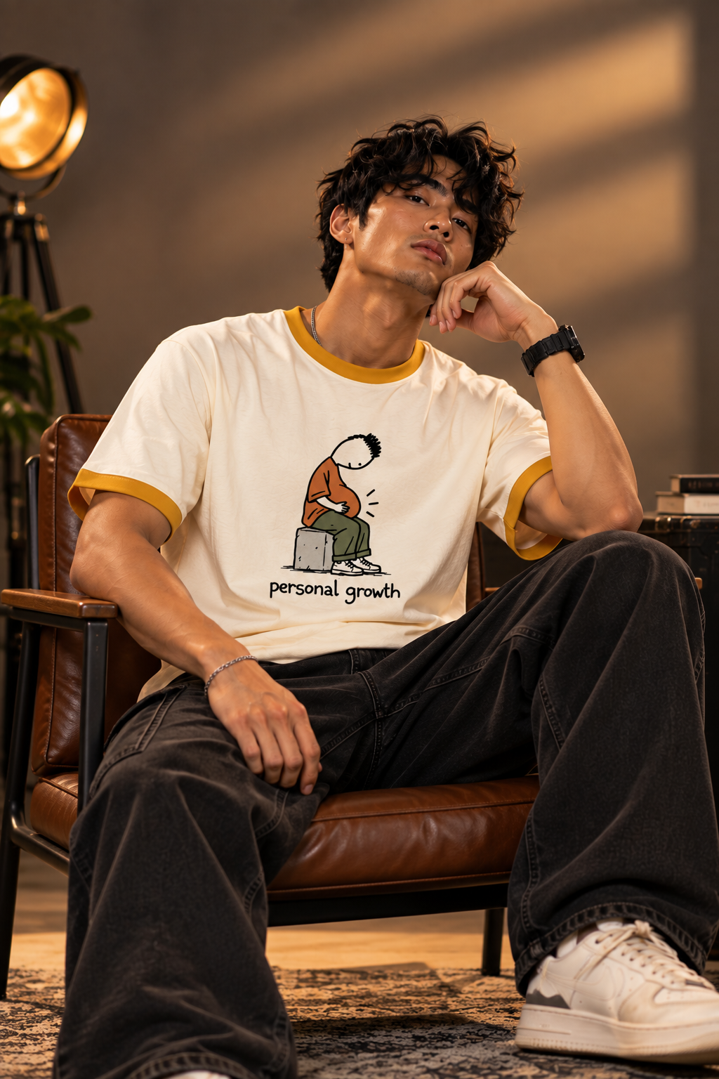 Personal Growth – Men's Ringer T-Shirt