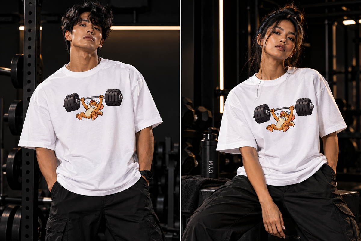 Heavy Reps – Unisex Oversized T-Shirt