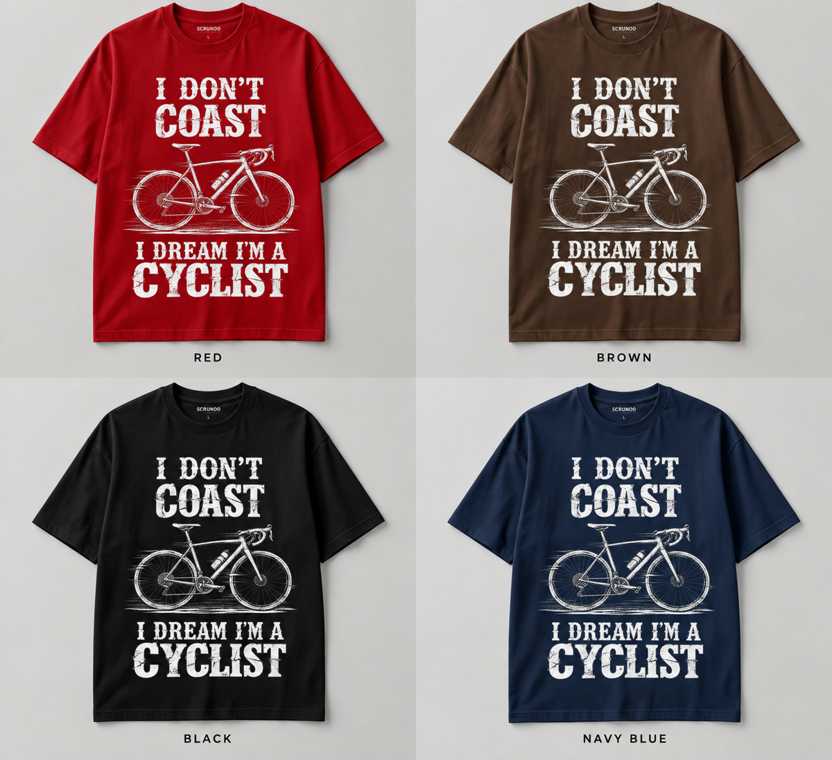 Cyclist – Unisex Oversized T-Shirt