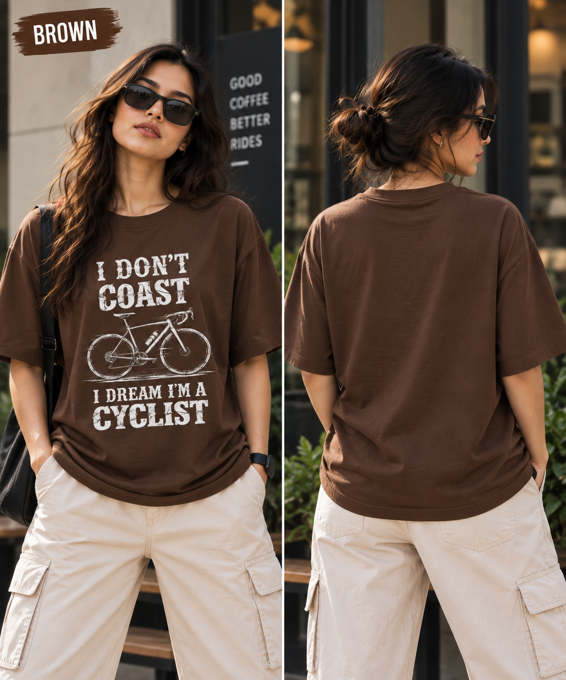 Cyclist – Unisex Oversized T-Shirt