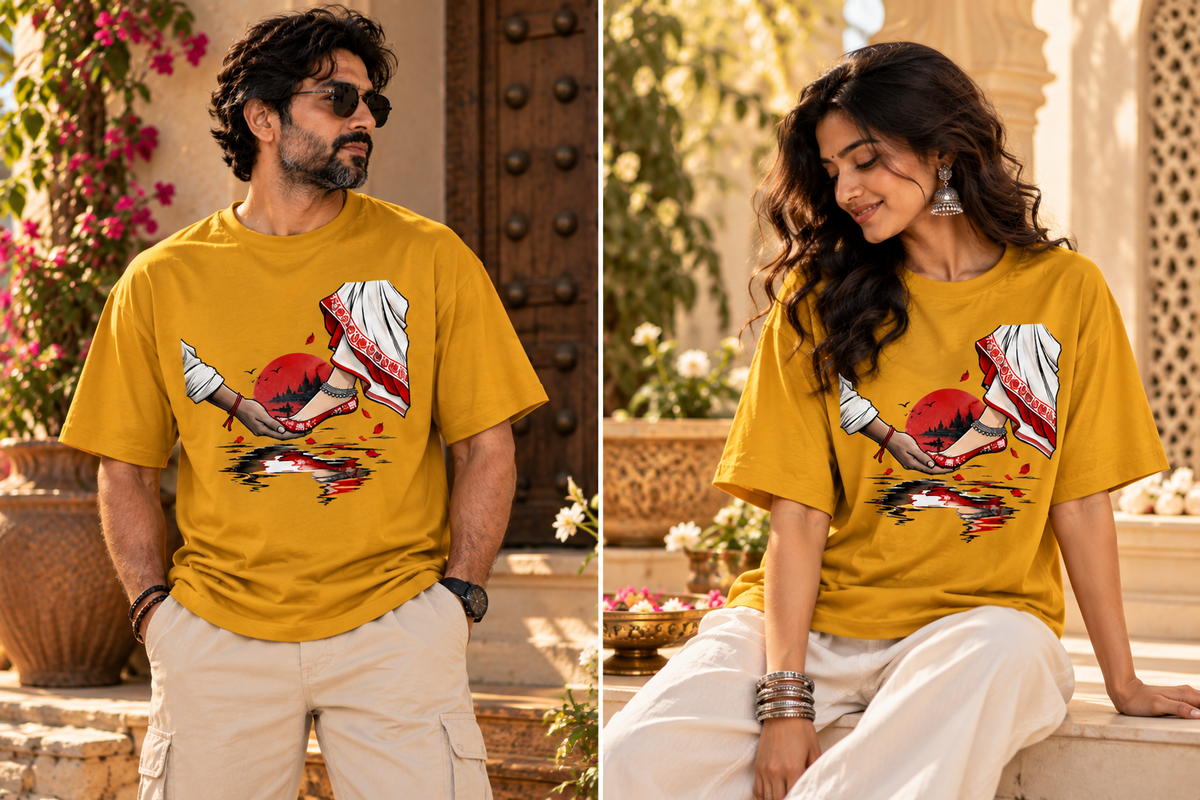 Laal Paar – Unisex Oversized T-Shirt