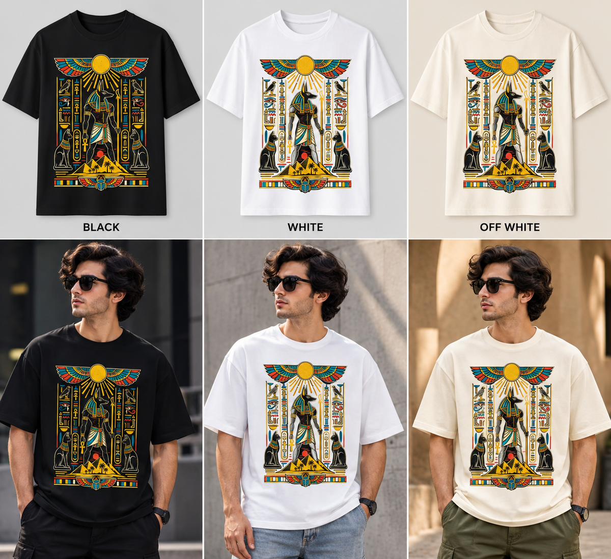 Pharaoh Legacy – Men's Oversized T-Shirt