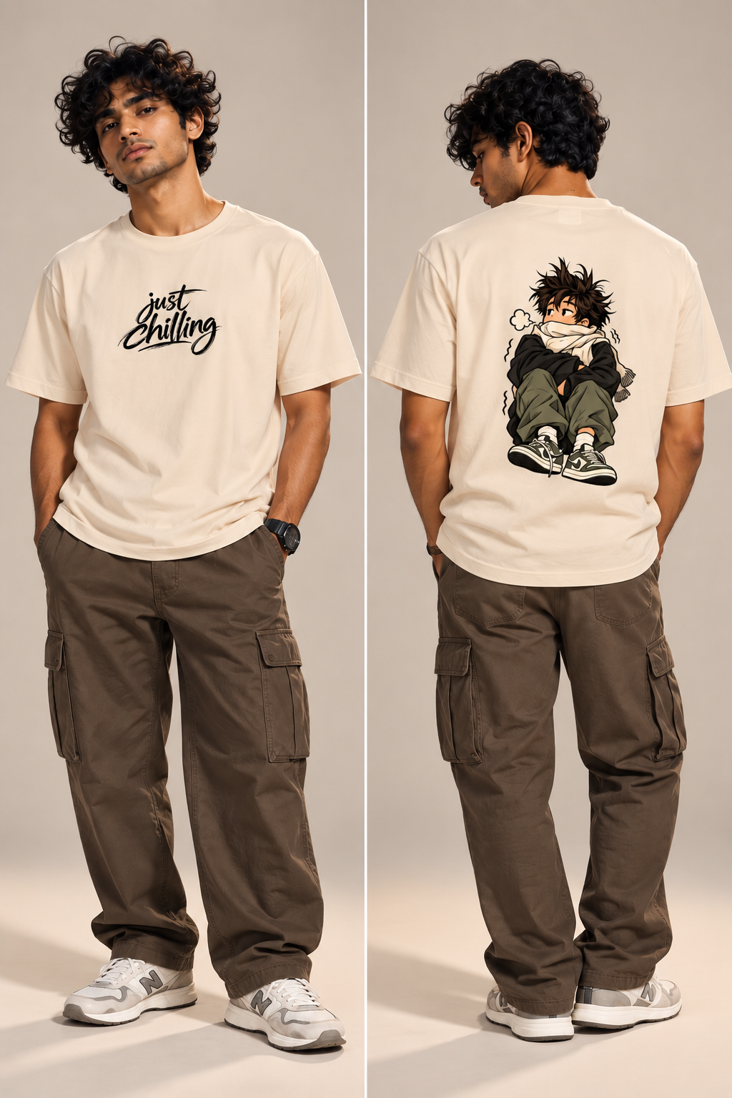 Just Chilling – Men's Supima T-Shirt
