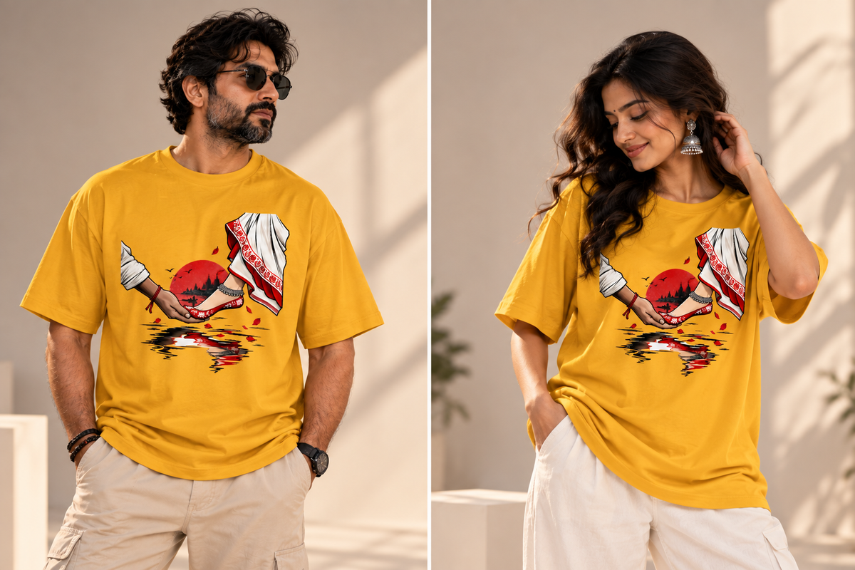 Laal Paar – Unisex Oversized T-Shirt