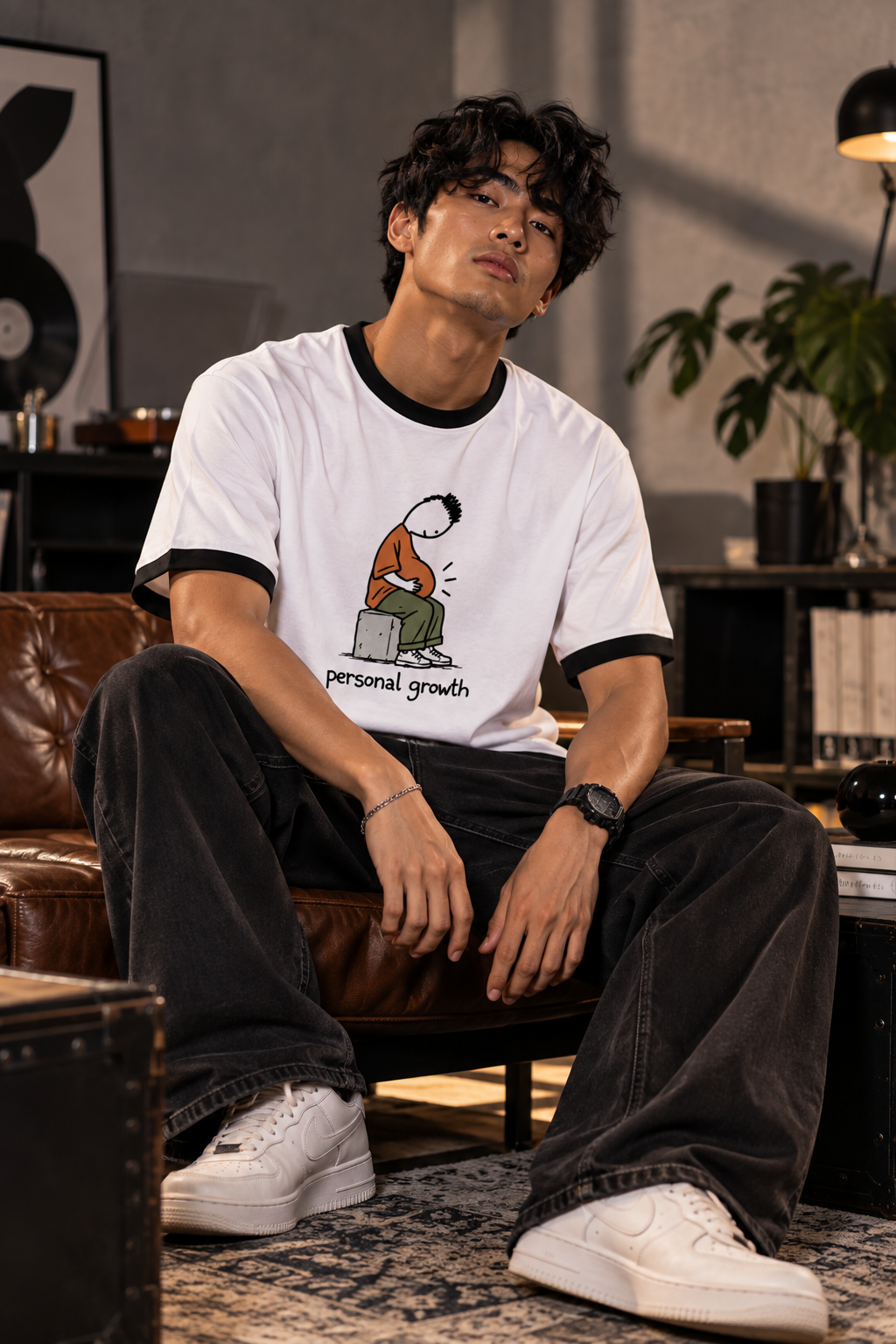 Personal Growth – Men's Ringer T-Shirt