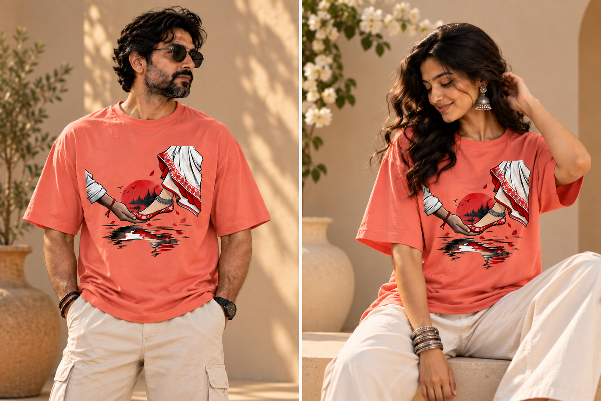 Laal Paar – Unisex Oversized T-Shirt