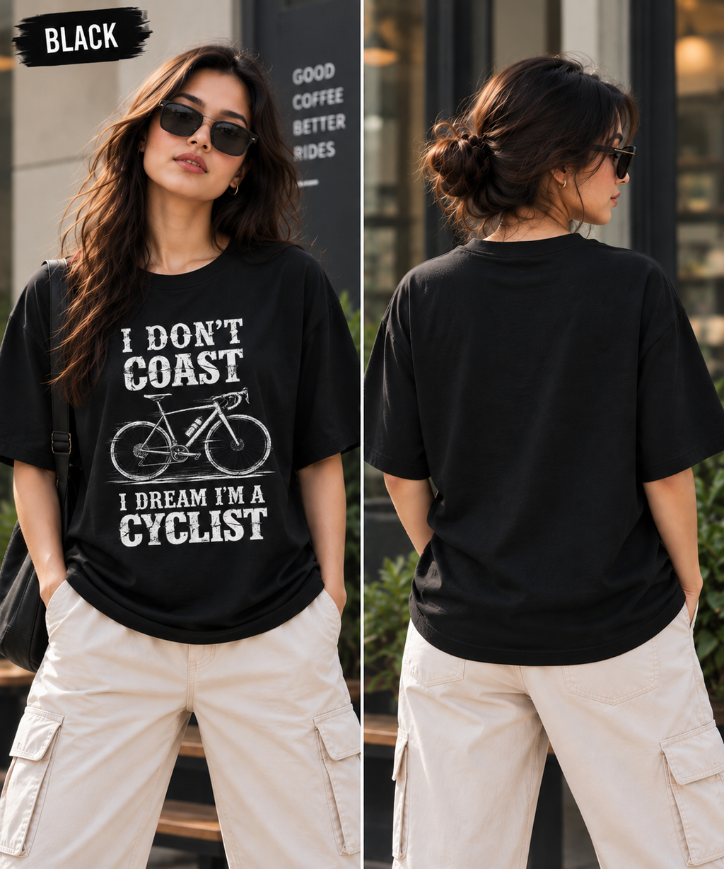 Cyclist – Unisex Oversized T-Shirt